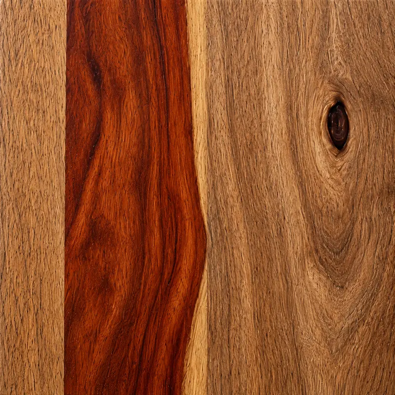 Close-up of sheesham wood grain